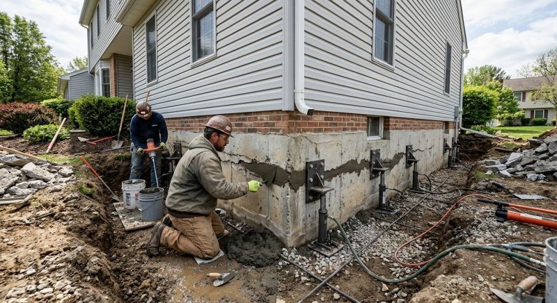 Basement Foundation Repair in Palm Bay, FL