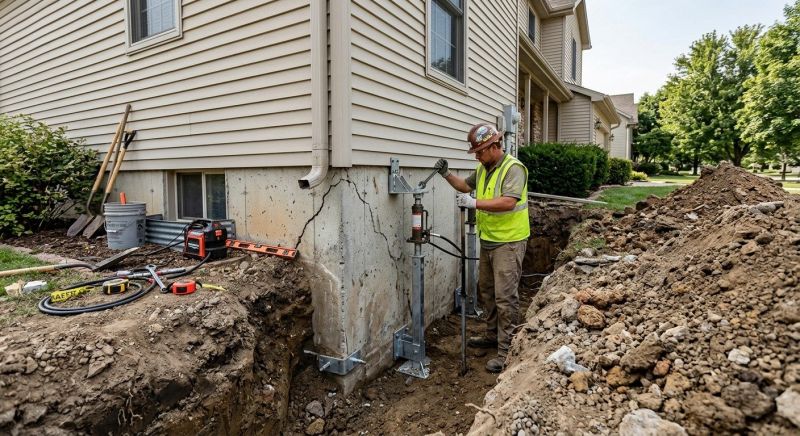 Basement Stabilization in Cocoa Beach, FL