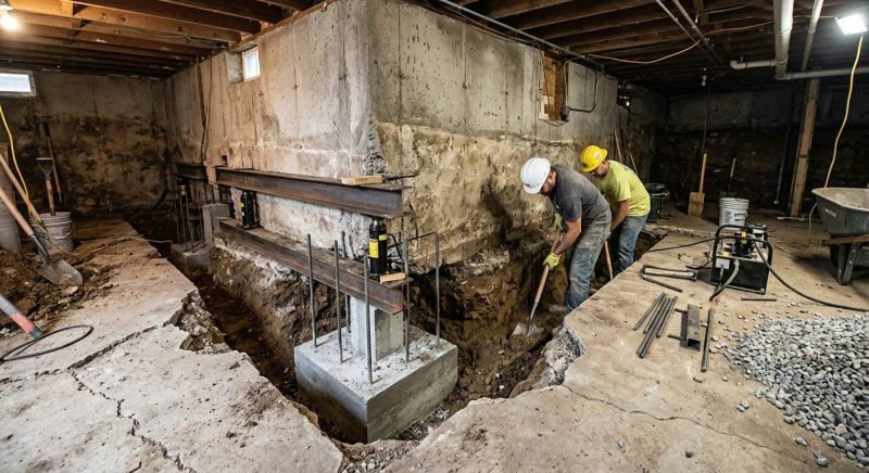 Basement Underpinning in Cocoa Beach, FL