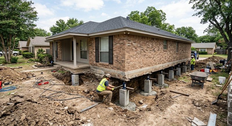 Concrete Foundation Leveling in Palm Bay, FL