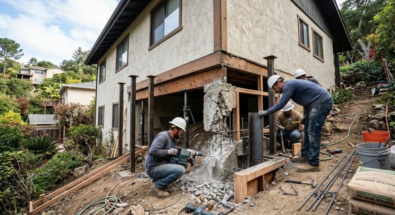 Concrete Foundation Repair in Brevard County, FL