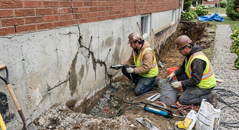 Cracked Foundation Repair in Cocoa Beach, FL