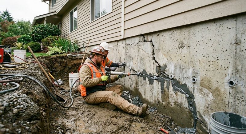 Cracked Foundation Repair in Malabar, FL