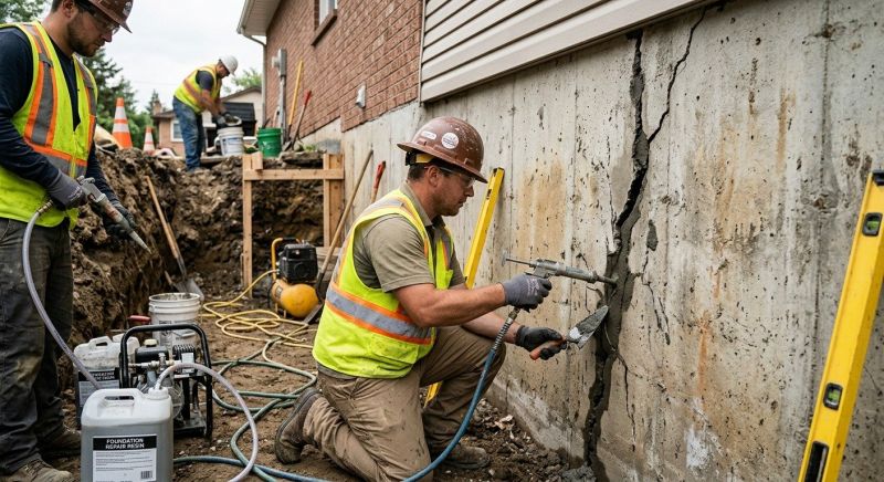 Cracked Foundation Repair in Melbourne, FL