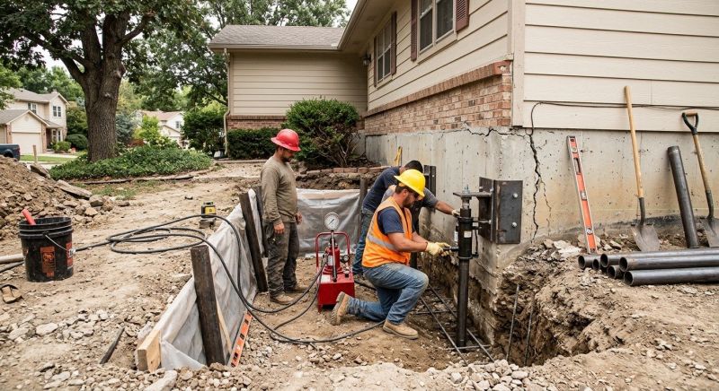 Cracked Foundation Repair in Palm Bay, FL