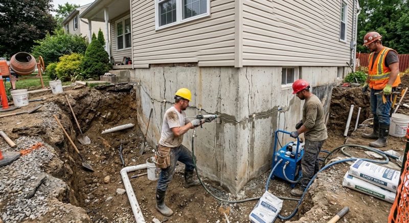 Cracked Foundation Repair in Palm Bay, FL