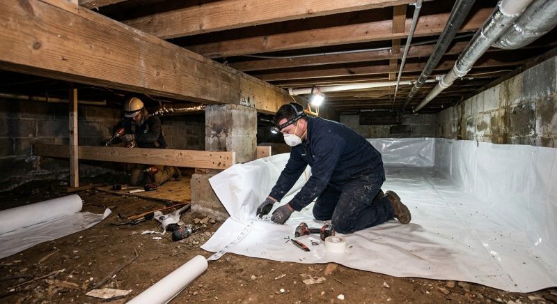 Crawl Space Leveling in Cocoa Beach, FL