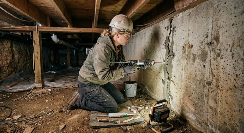 Crawlspace Foundation Repair in Brevard County, FL