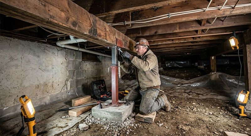 Crawlspace Foundation Repair in Cocoa Beach, FL