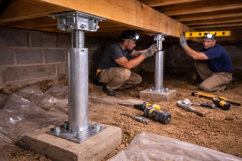 Crawlspace Structural Repair in Cocoa Beach, FL