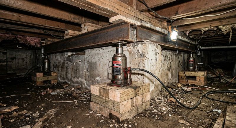 Foundation Jacking in Cocoa, FL