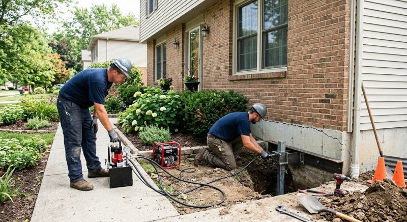 Foundation Jacking in Cocoa Beach, FL