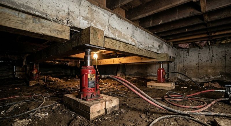 Foundation Jacking in Melbourne Beach, FL
