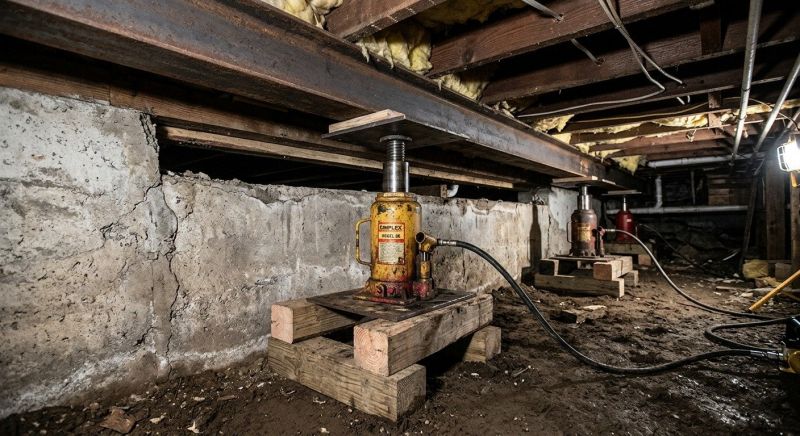 Foundation Jacking in Melbourne, FL