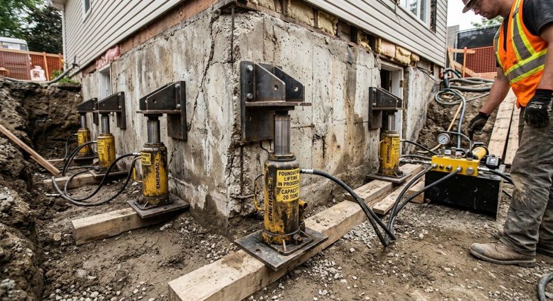 Foundation Jacking in Merritt Island, FL