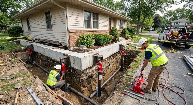 Foundation Jacking in Palm Bay, FL