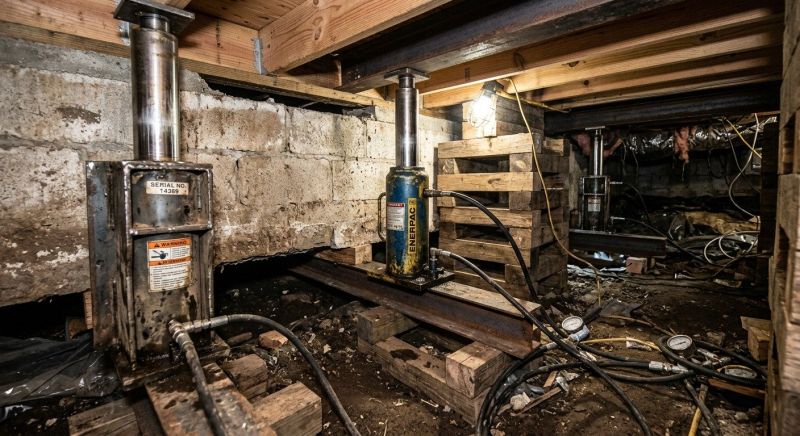 Foundation Jacking in Palm Bay, FL