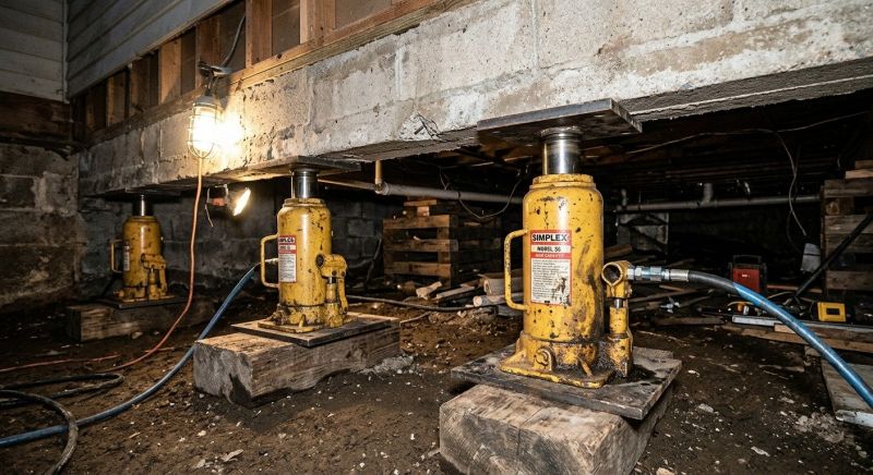 Foundation Jacking in Titusville, FL