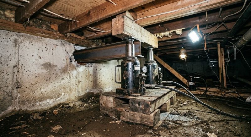Foundation Jacking in Titusville, FL