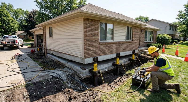 Foundation Lifting in Cocoa, FL