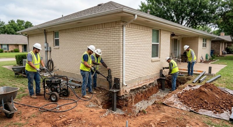 Foundation Stabilizing in Cocoa Beach, FL