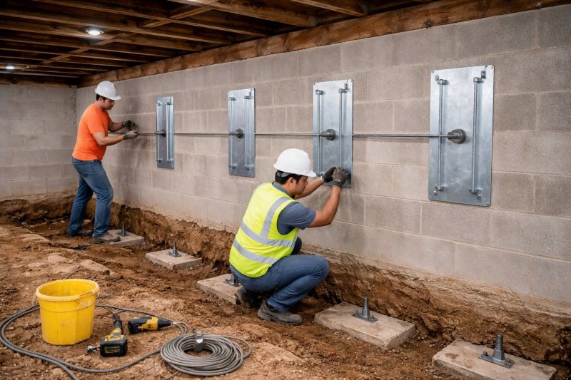 Foundation Stabilizing in Cocoa Beach, FL