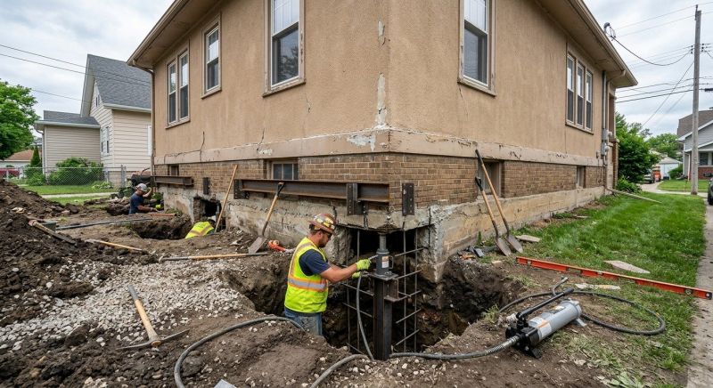 Foundation Underpinning in Cocoa Beach, FL