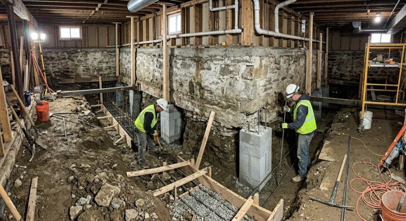 Foundation Underpinning in Cocoa Beach, FL