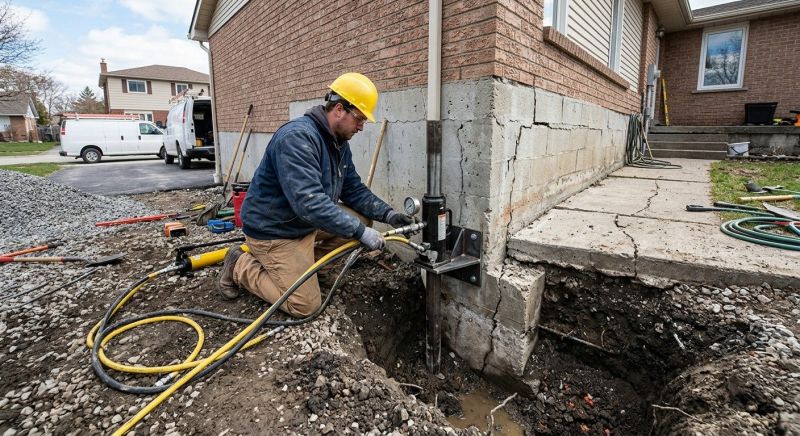 Sinking Foundation Repair in Brevard County, FL
