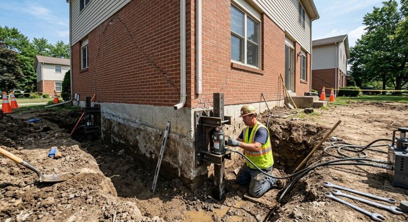 Sinking Foundation Repair in Cape Canaveral, FL