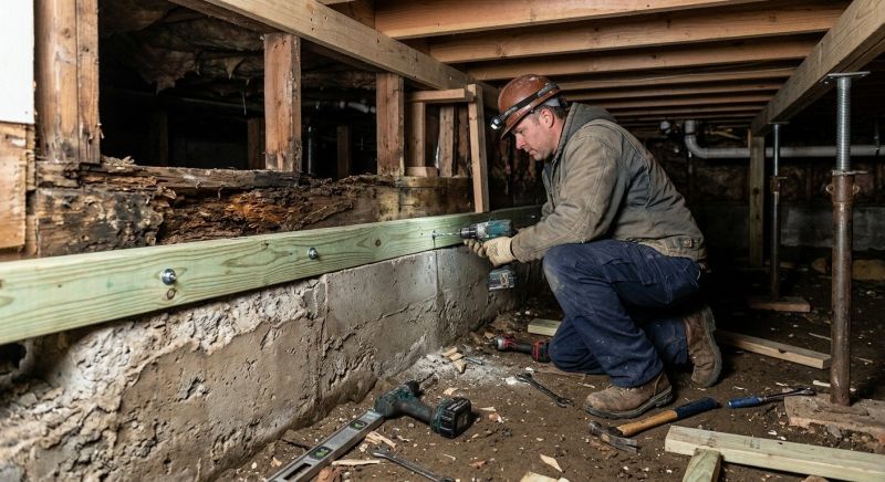 Sinking Foundation Repair in Malabar, FL