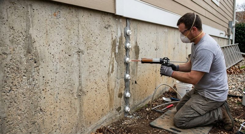 Structural Crack Repair in Cocoa Beach, FL