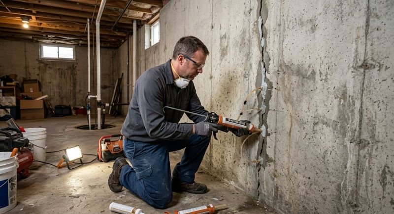 Structural Crack Repair in Cocoa Beach, FL