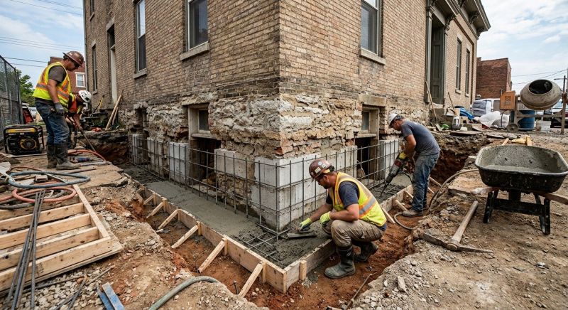Underpinning Repair in Cocoa Beach, FL